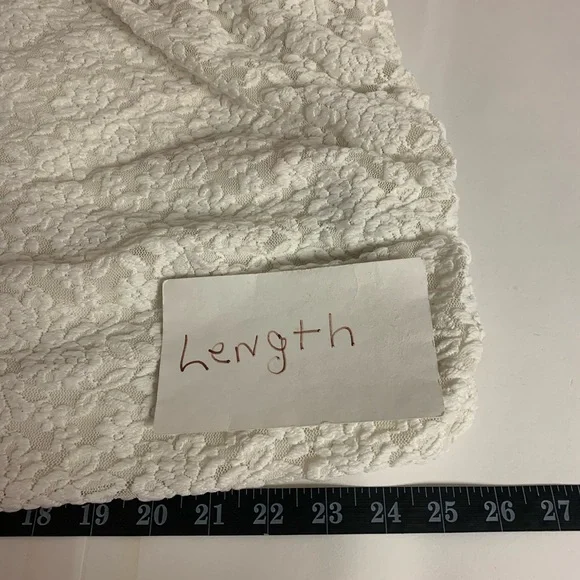 Lace Bubble Hem Blouse Feminine  Cottagecore Floral Bohemian Womens SZ XL - Picture 8 of 9